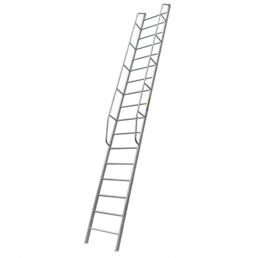 Приставная односекционная лестница MEGAL ЛПА-5х0.75