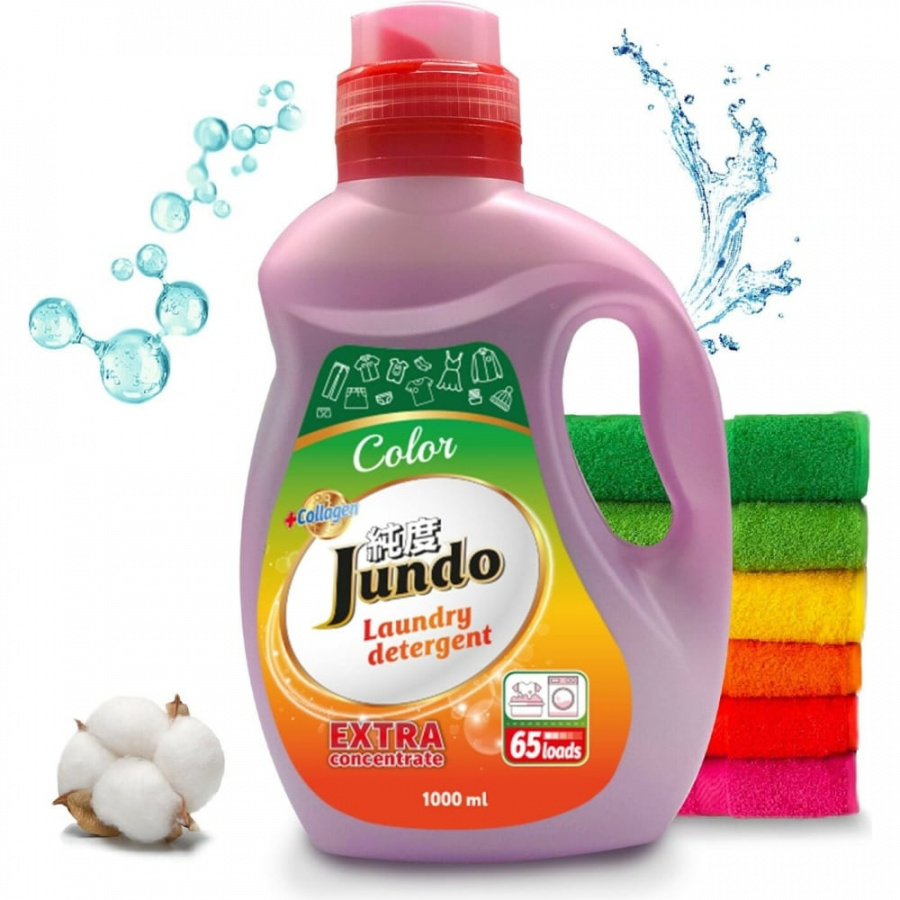 Гель для стирки цветного белья Jundo Color
