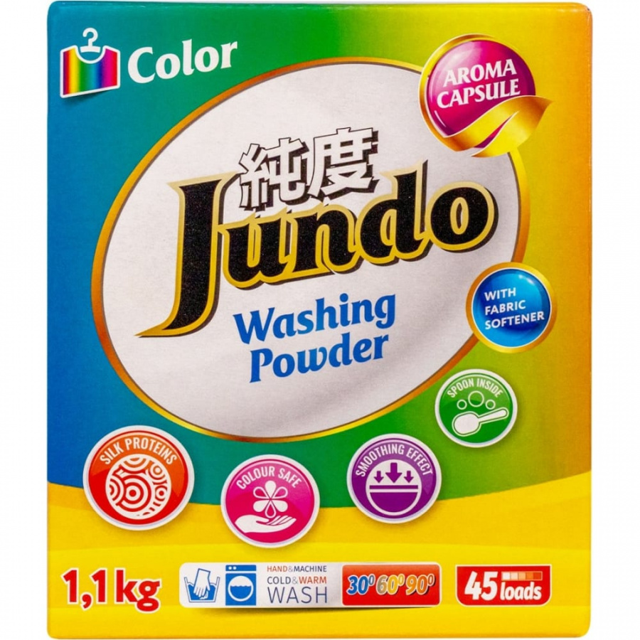 Стиральный порошок для цветного белья Jundo Color