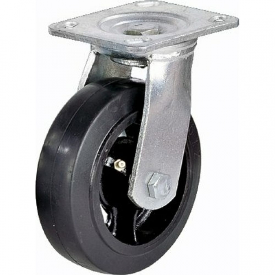 Большегрузное обрезиненное поворотное колесо MFK-TORG SCD55