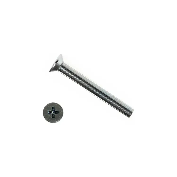 Потайной оцинкованный винт КРЕП-КОМП 6х25 DIN965 (4800 шт.) вп625