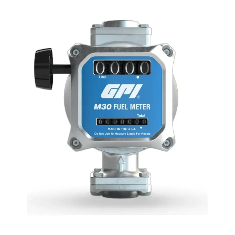 Механический счетчик для бензина, ДТ, керосина, масла GPI M30-L8B 165100-06 Механический счетчик для бензина, ДТ, керосина, масла GPI M30-L8B 165100-06