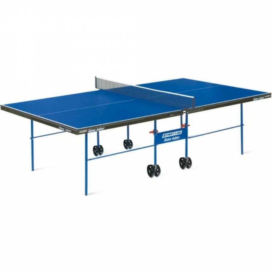 Любительский теннисный стол для помещений Start Line Game Indoor blue