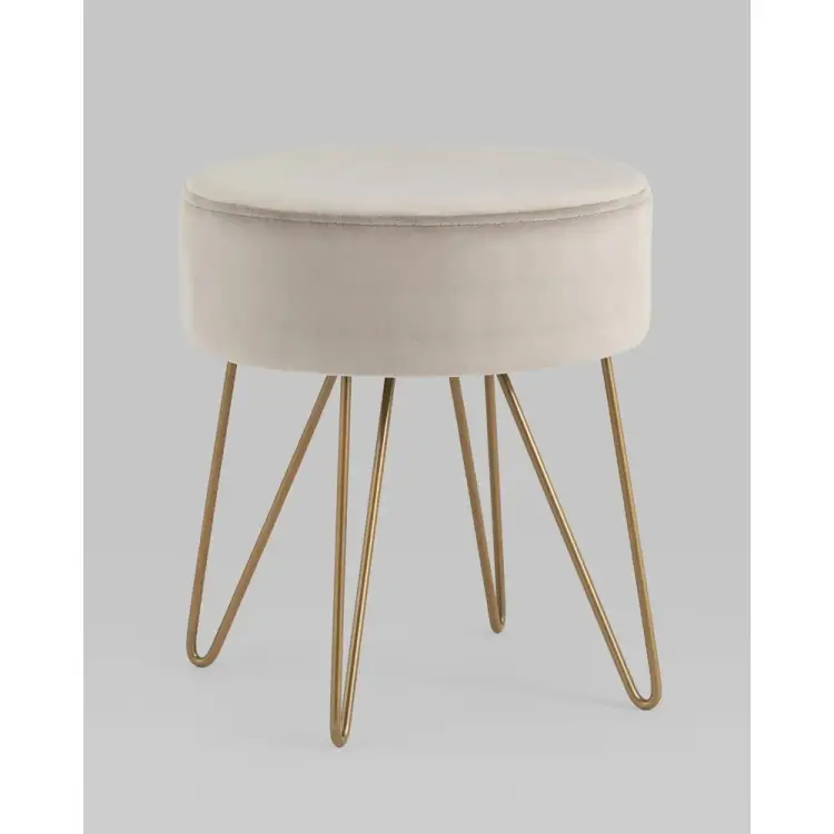 Пуф Стул Груп Спейси велюр светло-серый vd-spacy-b25 Пуф Стул Груп Спейси велюр светло-серый vd-spacy-b25