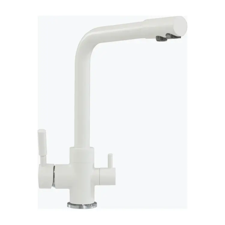 Высокий кухонный смеситель Tolero Дуо 627642