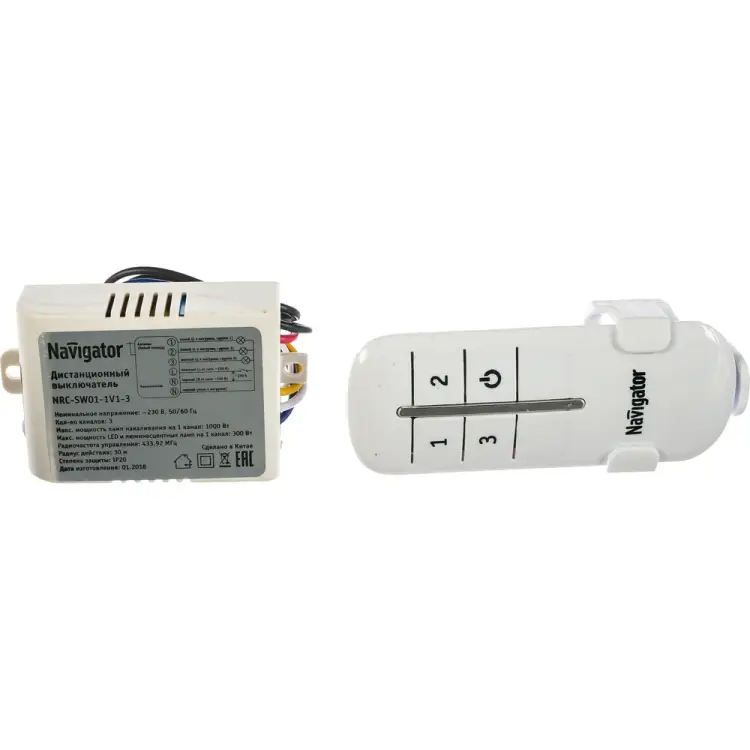 Выключатель Navigator NRC-SW01-1V1-3 61759