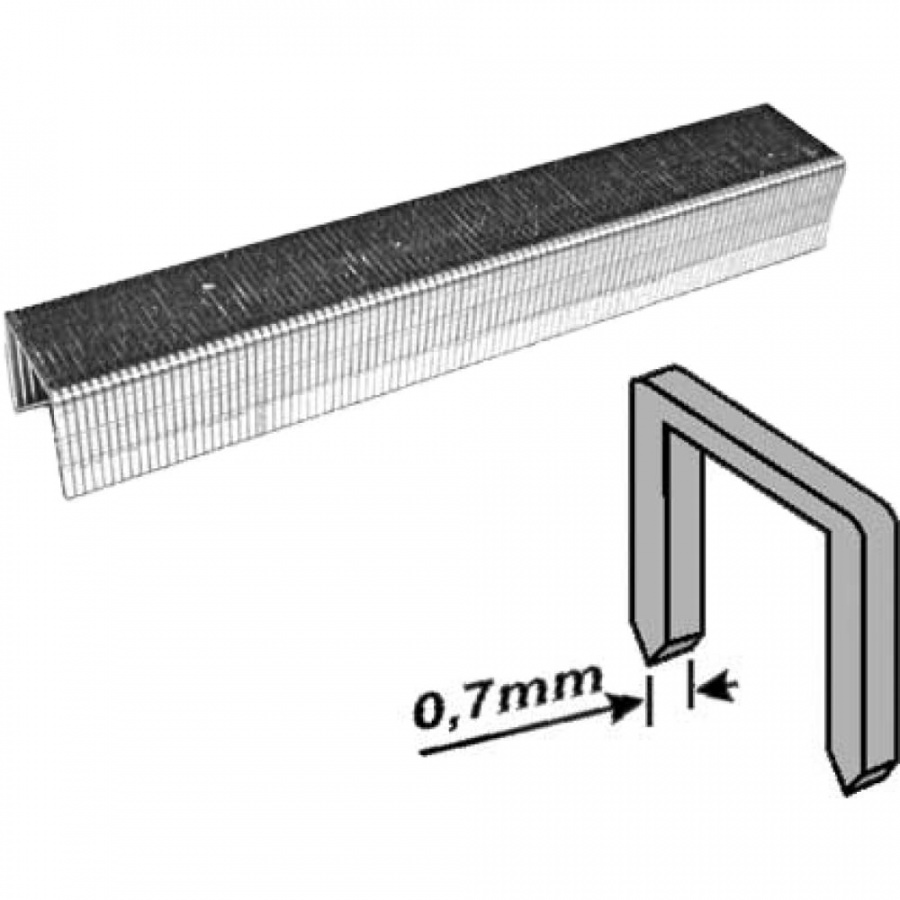 Скобы для мебельного степлера FIT DIY 31410