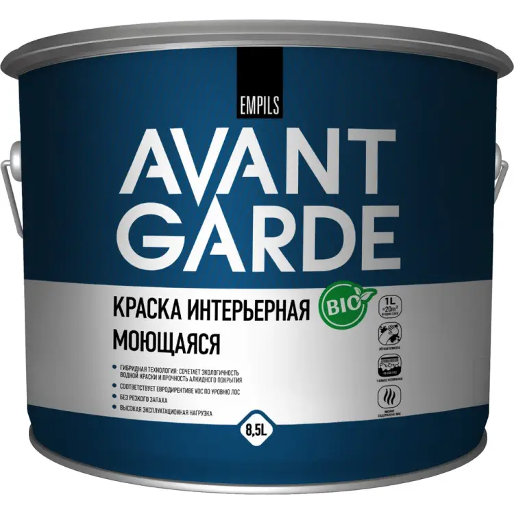 Интерьерная моющаяся краска Avantgarde 76664