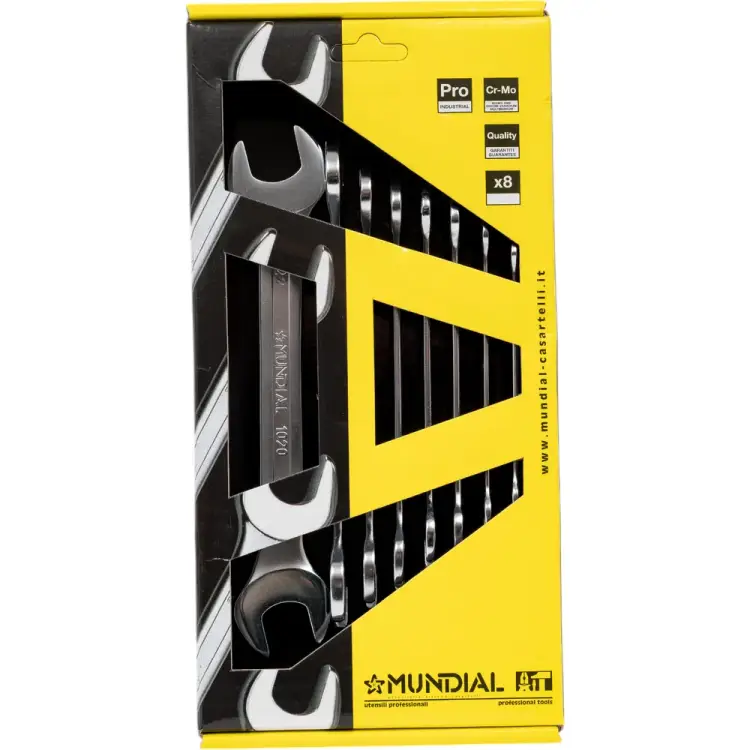 Набор рожковых ключей Mundial 1023.080 Набор рожковых ключей Mundial 1023.080