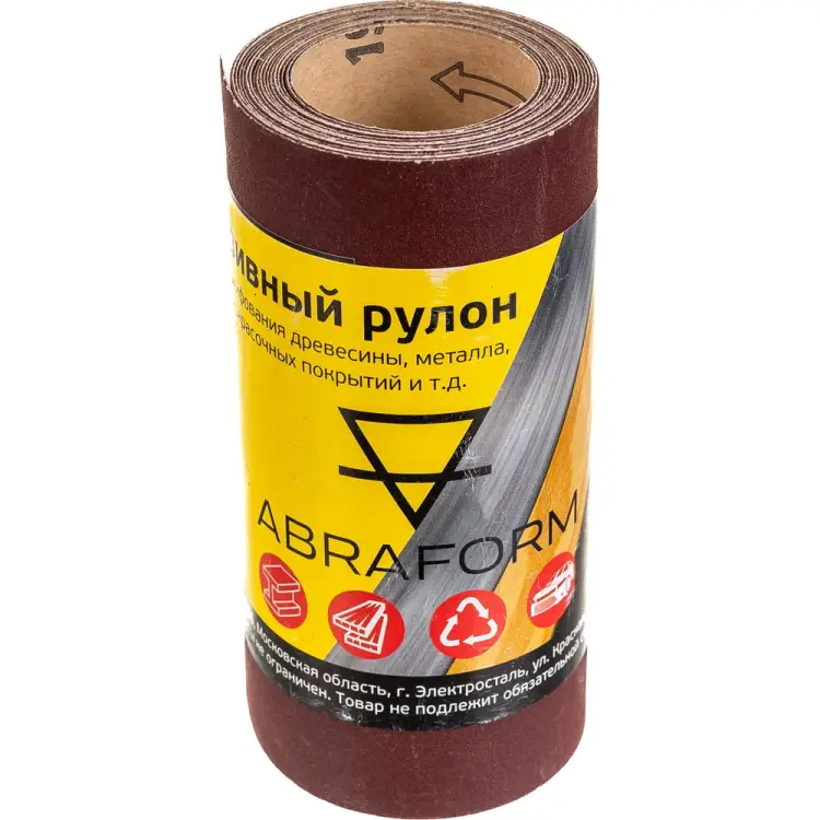 Рулон абразивный ABRAFORM БУМ afr115-2500-320 Рулон абразивный ABRAFORM БУМ afr115-2500-320