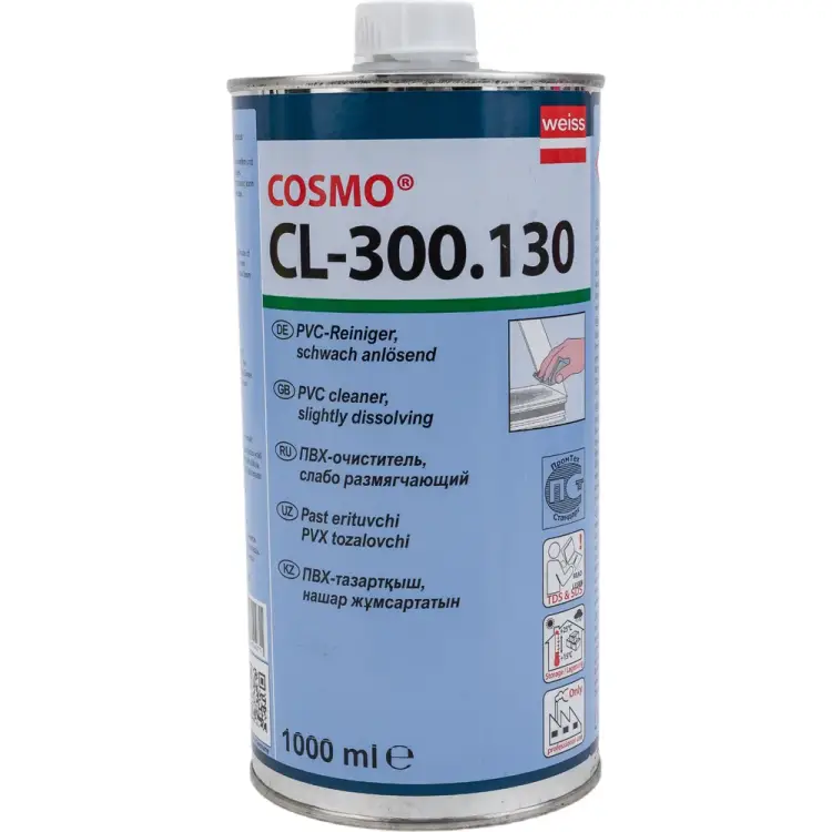 Слаборастворяющий очиститель для ПВХ COSMO CL-300.130
