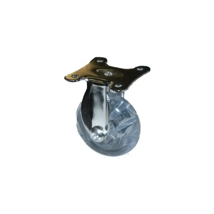 Мебельное неповоротное боковое колесо MFK-TORG 5009050 Мебельное неповоротное боковое колесо MFK-TORG 5009050