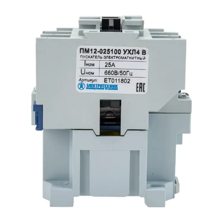 Электромагнитный пускатель Электротехник ПМ12-025100 ET011802