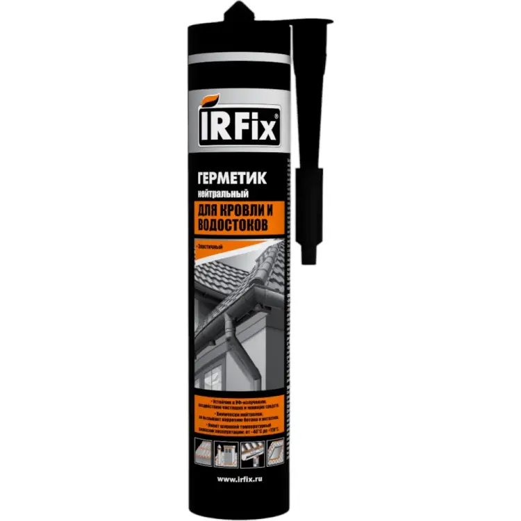 Нейтральный герметик для кровли и водостоков IRFIX 20053