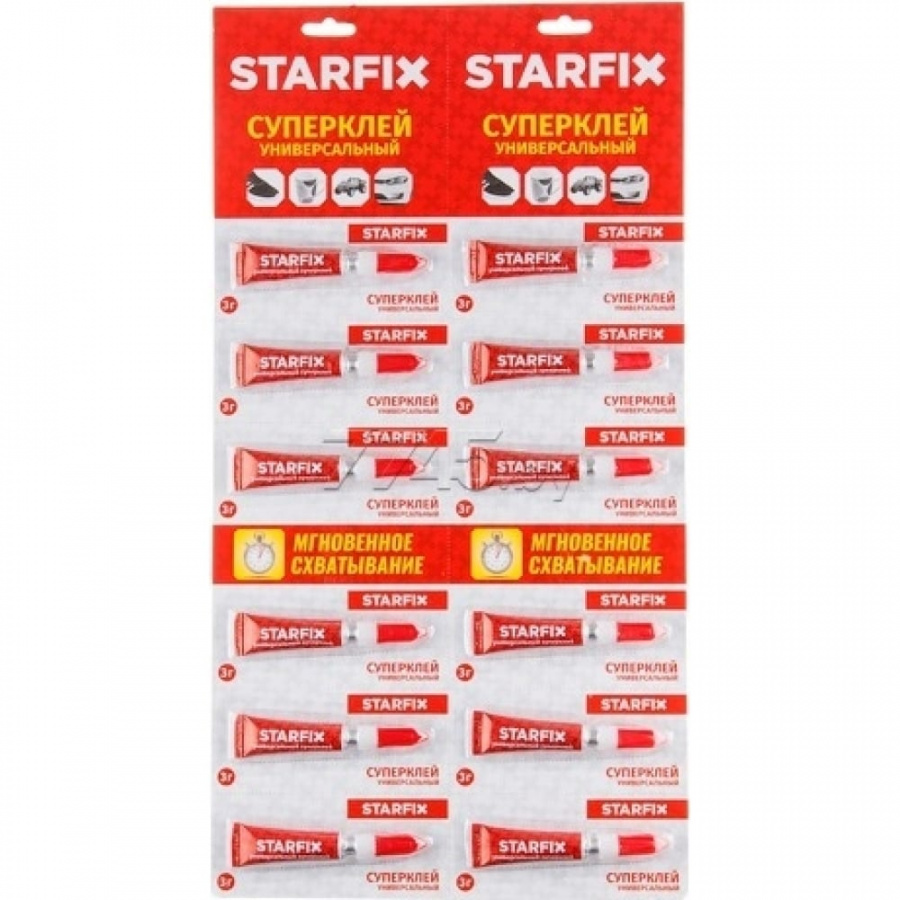 Универсальный суперклей STARFIX SM-42379-1