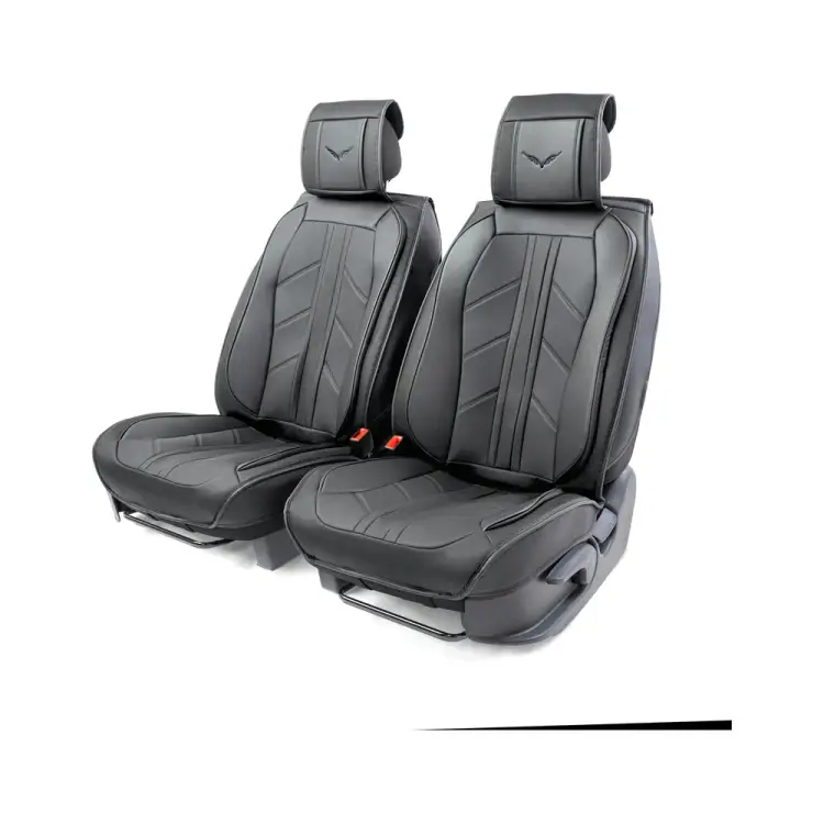 Каркасные накидки на передние сиденья CarPerformance CUS-3012 BK/BK