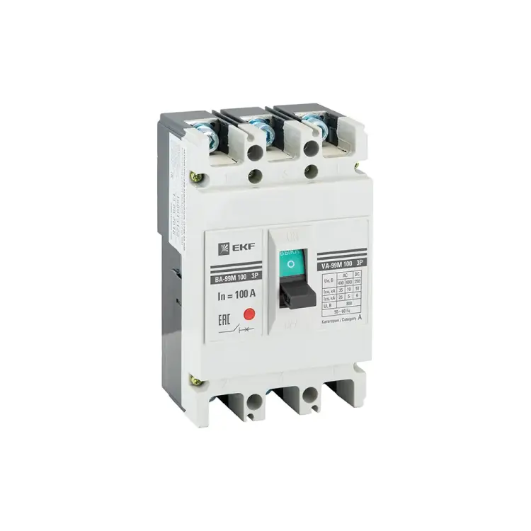 Автоматический выключатель EKF PROxima ВА-99М mccb99-100-63m