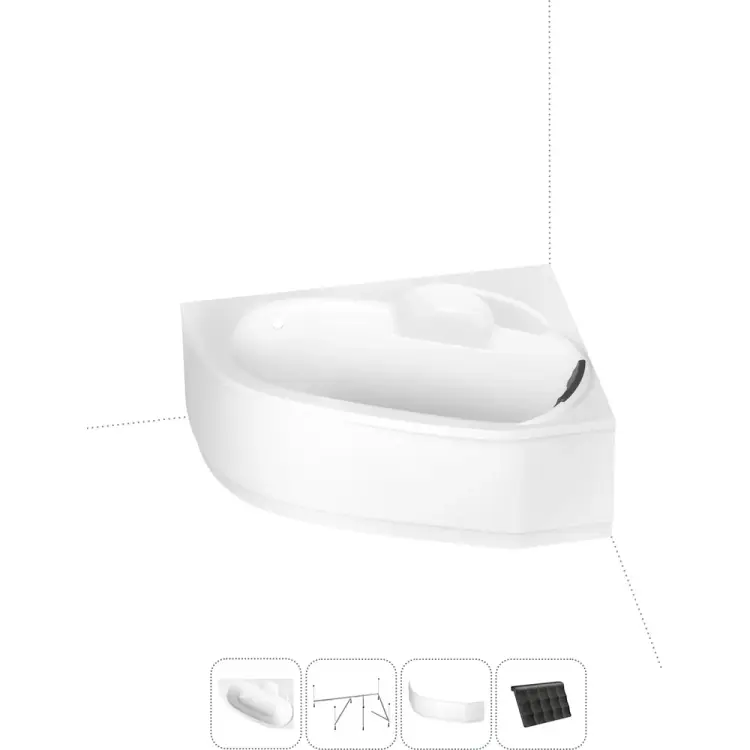 Акриловая ванна Lavinia Boho Bell Pro S2-370214PR Акриловая ванна Lavinia Boho Bell Pro S2-370214PR