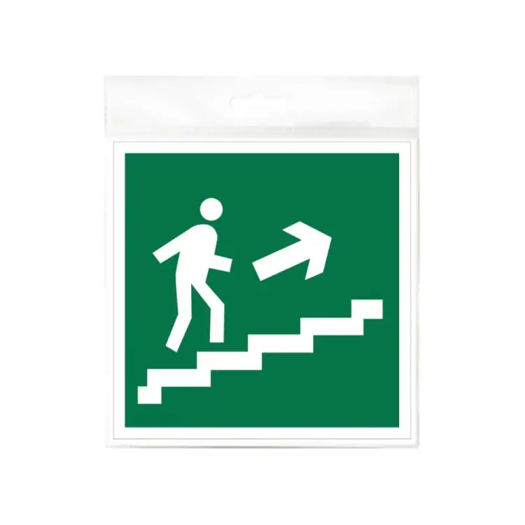 Наклейка Контур Лайн Выход направо вверх 10FC0411