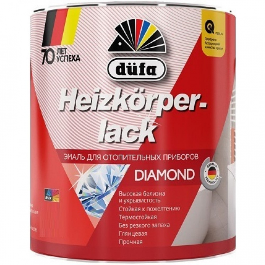 Эмаль для отопительных приборов Dufa HEIZKORPERLACK