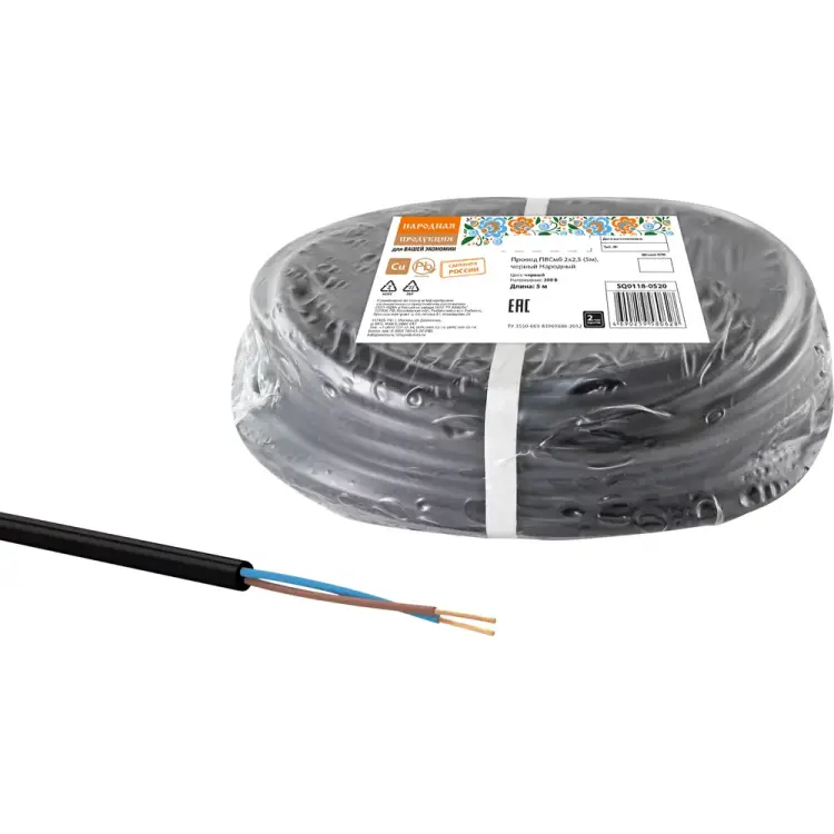 Провод TDM ELECTRIC Народный ПВСмб SQ0118-0520