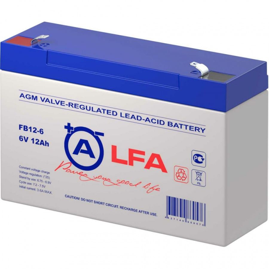 Аккумуляторная батарея LFA FB12-6 +A-LFA
