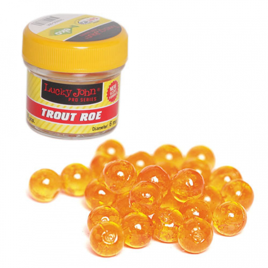 Искусственные съедобные насадки Lucky John LJ Pro Series TROUT ROE