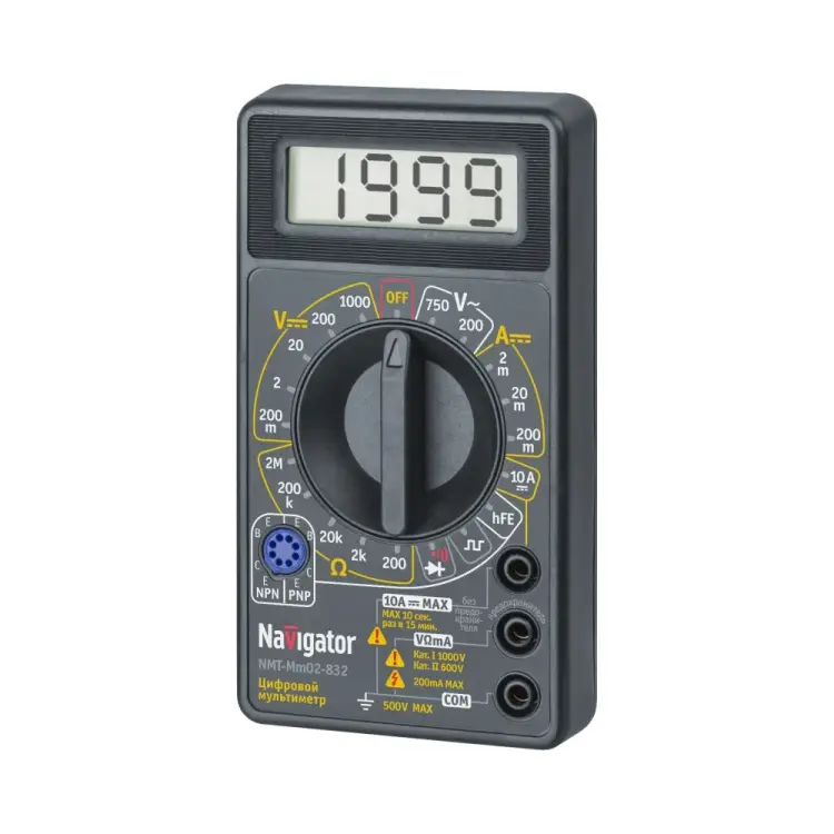 Мультиметр Navigator NMT-Mm02-832 832 82431