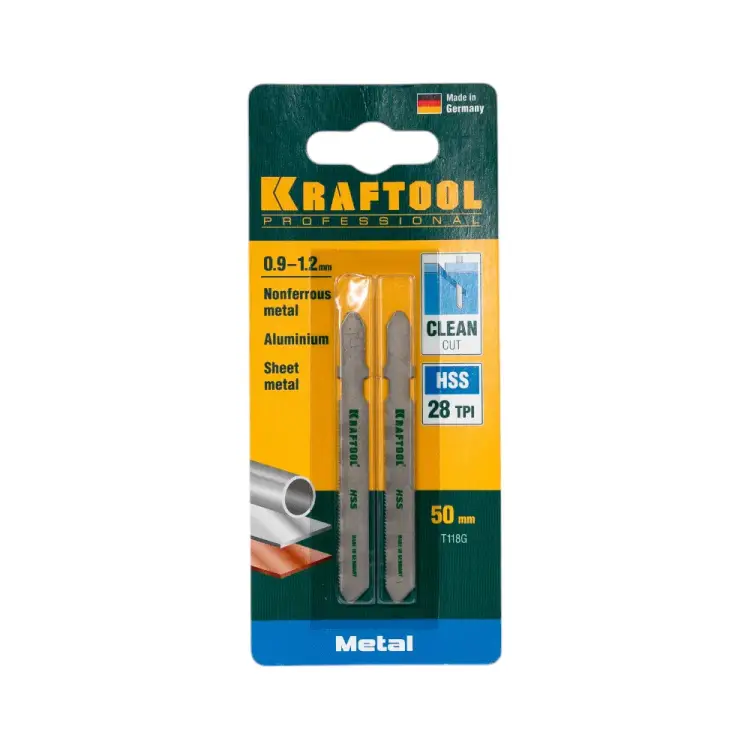 Пилка для лобзика по металлу KRAFTOOL 159551-0,9 Пилка для лобзика по металлу KRAFTOOL 159551-0,9