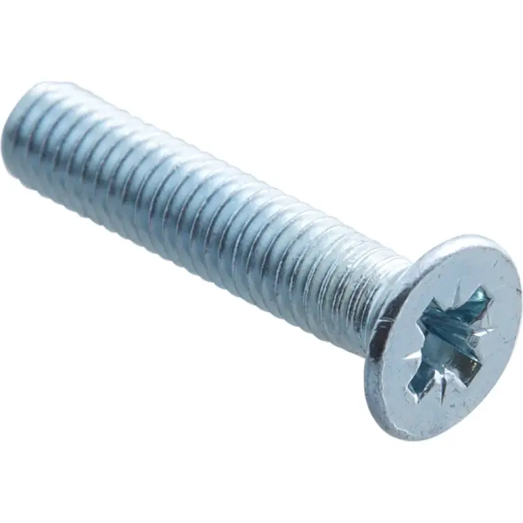 Потайной винт Стройбат белый цинк 306700