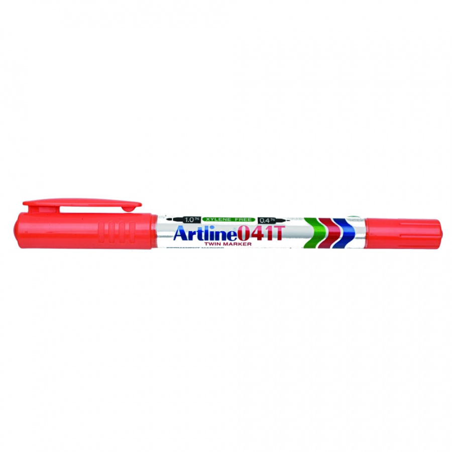 Перманентный двухсторонний маркер Artline Twin Marker