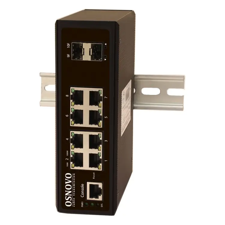 Промышленный управляемый (L2+) коммутатор OSNOVO sct1398 Промышленный управляемый (L2+) коммутатор OSNOVO sct1398