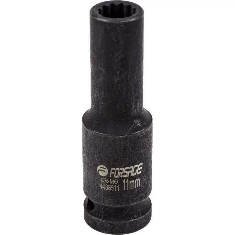 Глубокая двенадцатигранная головка ударная Forsage f-4488511 F-4488511(54909) Глубокая двенадцатигранная головка ударная Forsage f-4488511 F-4488511(54909)
