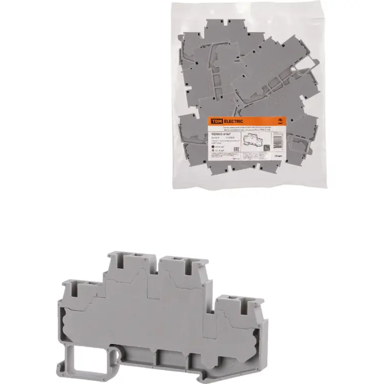 Безвинтовой зажим клеммный TDM ELECTRIC ЗКБ SQ0822-0167