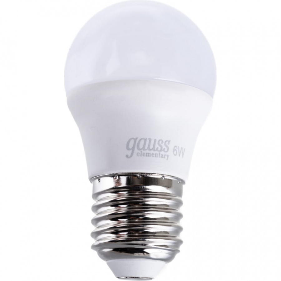 Лампа Gauss LED Elementary Globe 6W E27 4100K