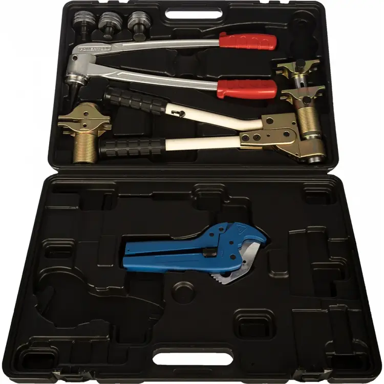 Ручной набор для монтажа PEX трубы REHAU 16мм-32мм Rotorica PEXBOX RT.1422032 Ручной набор для монтажа PEX трубы REHAU 16мм-32мм Rotorica PEXBOX RT.1422032