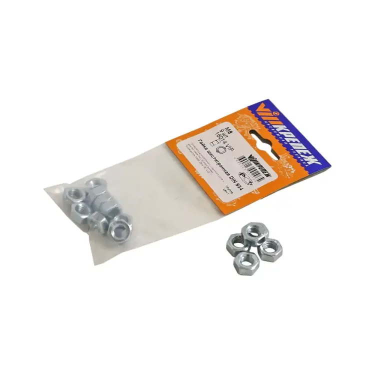 Шестигранная гайка vipкрепеж 16014 VIP