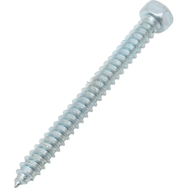 Оцинкованный острый саморез КВАДРА 5.5x55 DIN7976 100 шт. 765555003100