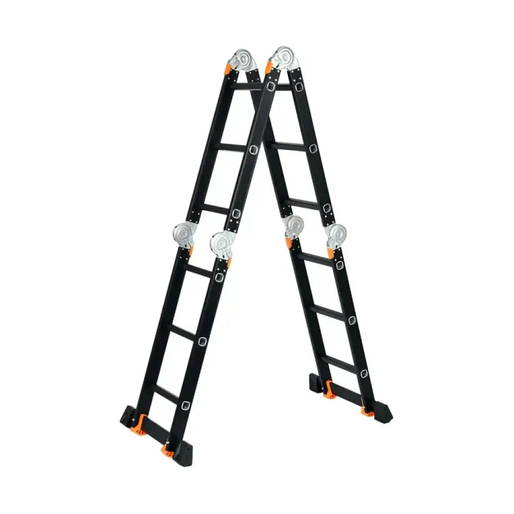 Алюминиевая многофункциональная лестница STARTUL BLACK LINE ST9930-03 Алюминиевая многофункциональная лестница STARTUL BLACK LINE ST9930-03