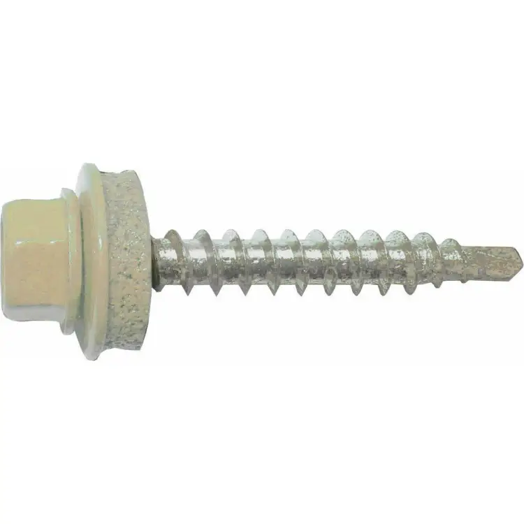 Кровельный саморез Bohrer 4,8x29 RAL 1015 светлая слоновая кость 250 шт. SKRAL1015-4,8x29-250