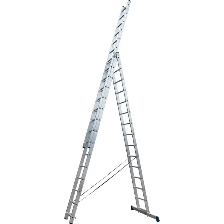 Усиленная универсальная трехсекционная лестница STAIRS ALP316