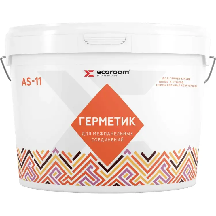 Акриловый герметик для межпанельных швов ECOROOM AS-11 E-Герм-4181/15