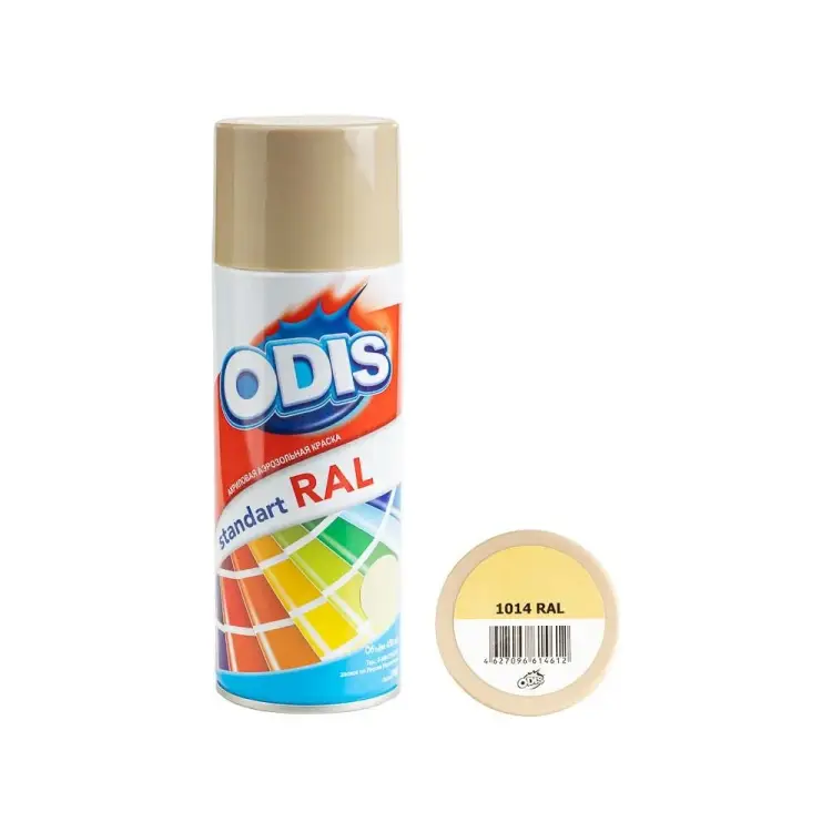 Краска-спрей ODIS standart 1014ral Краска-спрей ODIS standart 1014ral