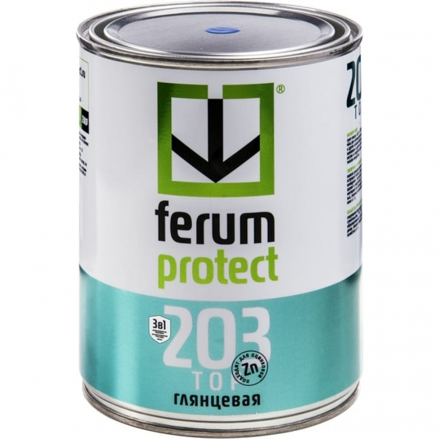 Быстросохнущая эмаль-грунт Ferumprotect 203
