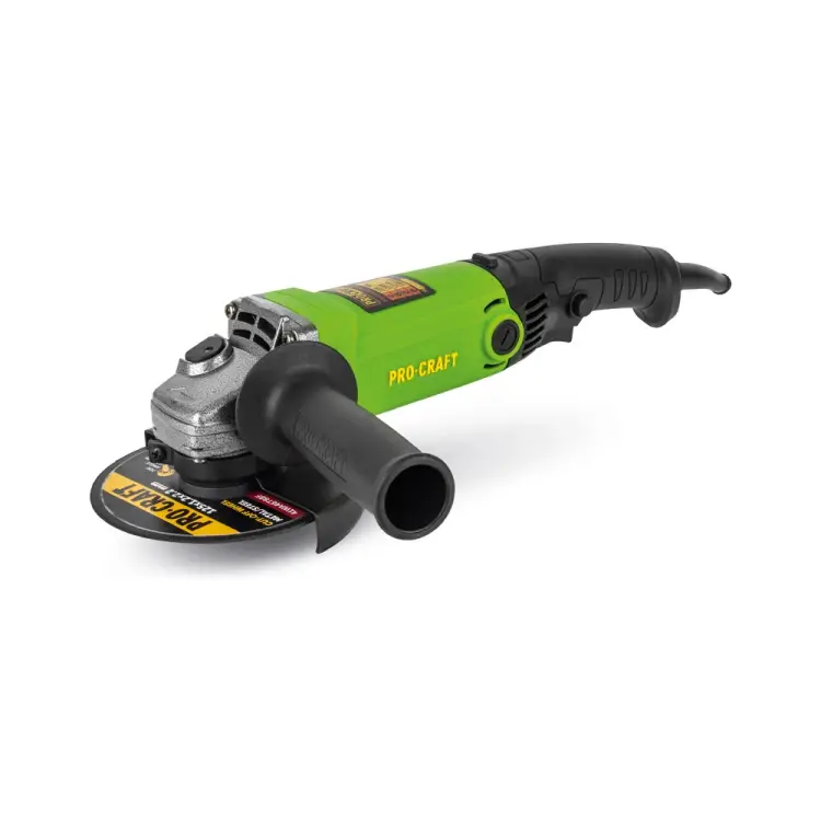 Сетевая углошлифовальная машина PROCRAFT PW1200E Сетевая углошлифовальная машина PROCRAFT PW1200E
