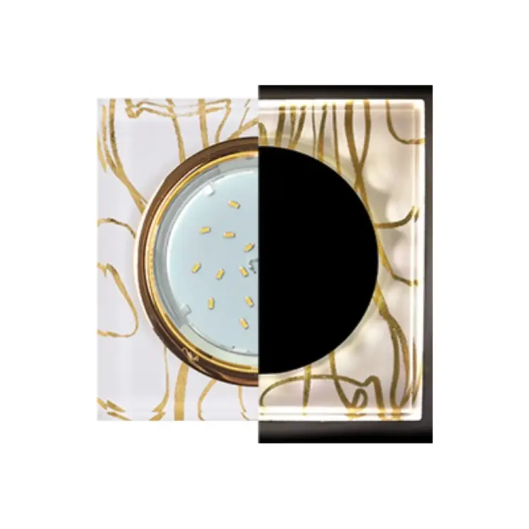 Светильник Ecola gx53 h4 ld5311 glass SG53SNECH