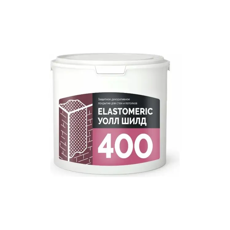 Универсальная эластичная защитная краска Elastomeric Systems 400 WALL SHIELD 400404 Универсальная эластичная защитная краска Elastomeric Systems 400 WALL SHIELD 400404