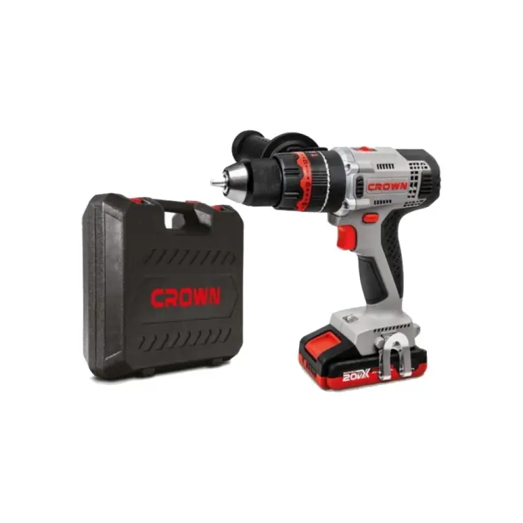 Аккумуляторный шуруповерт Crown bl CT21090HMX-2 BMC