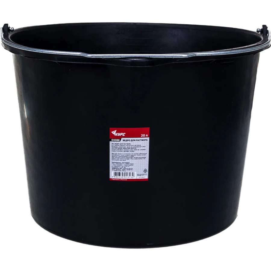 Строительное ведро для перемешивания раствора КУРС 4088 Строительное ведро для перемешивания раствора КУРС 4088