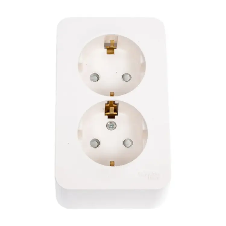 Двойная розетка Systeme Electric BLANCA BLNRA011202